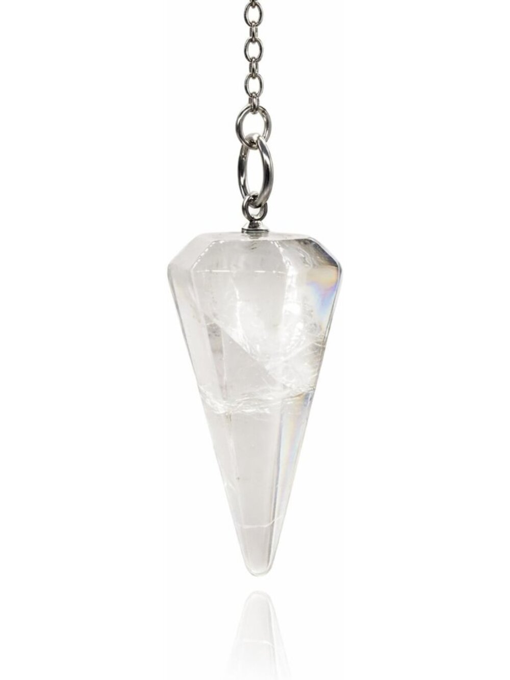 Natural Gemstone Pendulum for Dowsing, Divination, Chakra Healing & Reiki